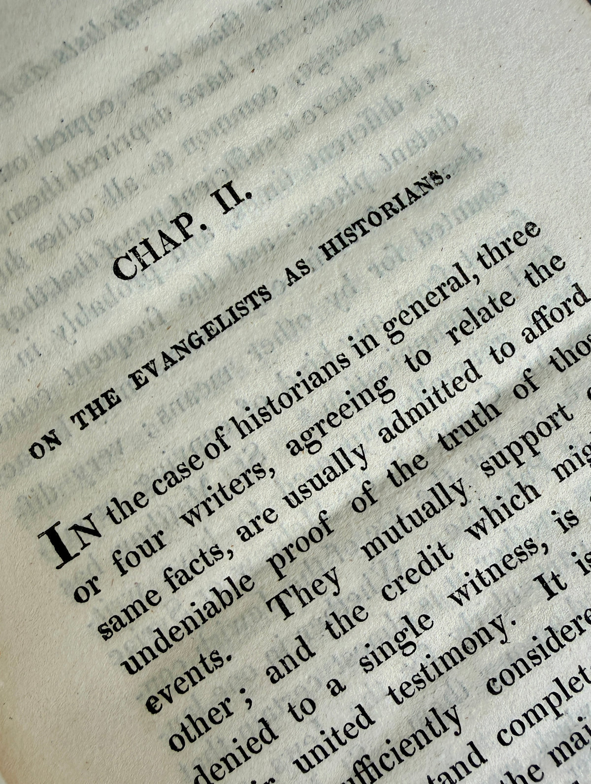 Nares — The Veracity of the Evangelists Demonstrated — First Edition, 1816