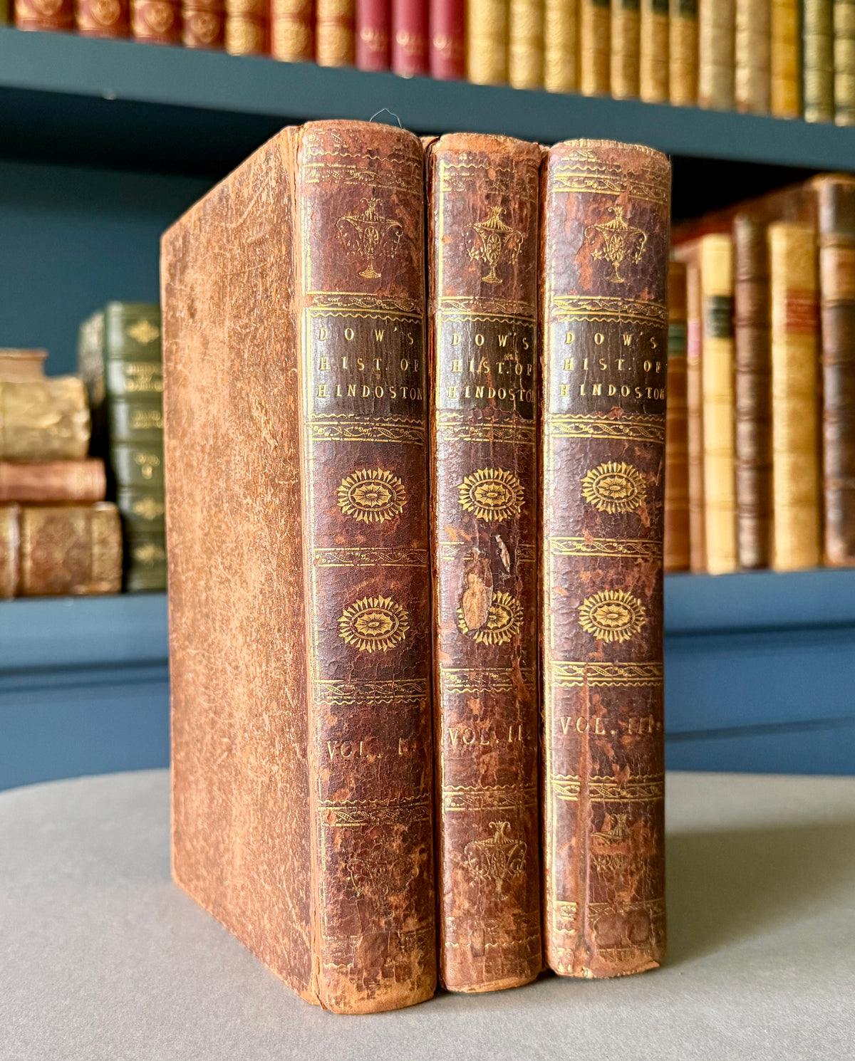 Alexander Dow – The History of Hindostan, 1792 – Ebenezer Stott of Virginia Copy