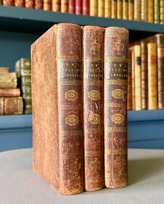 Alexander Dow – The History of Hindostan, 1792 – Ebenezer Stott of Virginia Copy