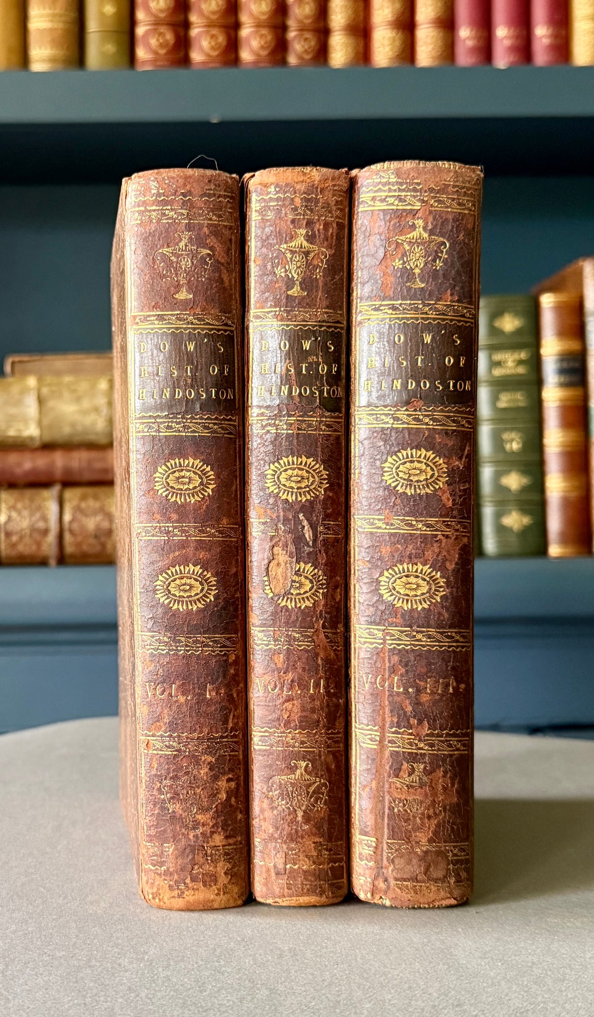 Alexander Dow – The History of Hindostan, 1792 – Ebenezer Stott of Virginia Copy