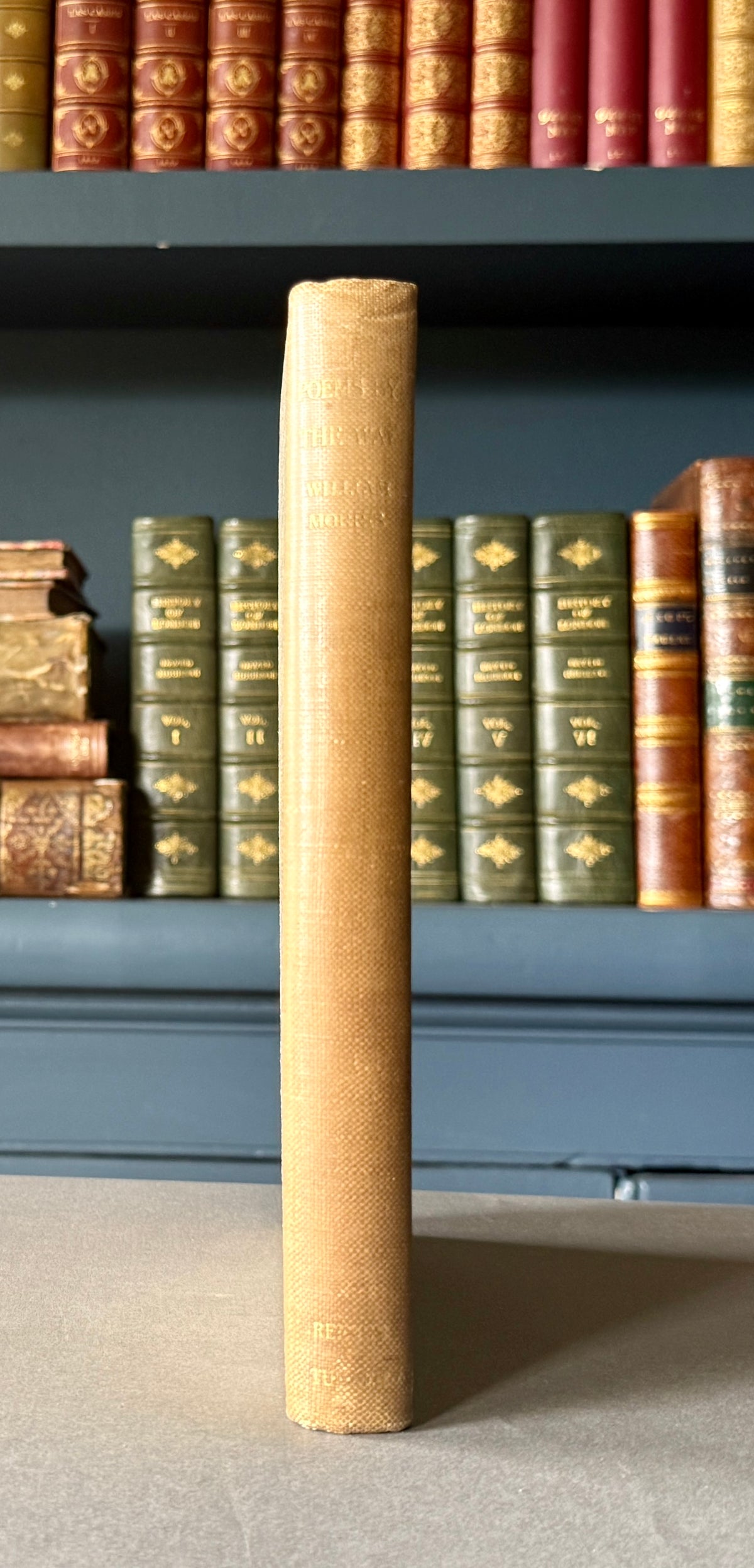 MORRIS, William — Poems by the Way — 1891 — First Reeves and Turner Edition — Large Paper Issue, No. 93 of 100