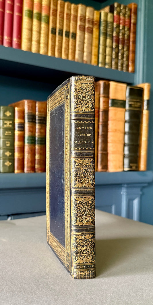 Lewis – Life and Sufferings of John Wiclif – Clarendon Press, 1820 – Rodwell Oxford Binding – J. R. Abbey Copy