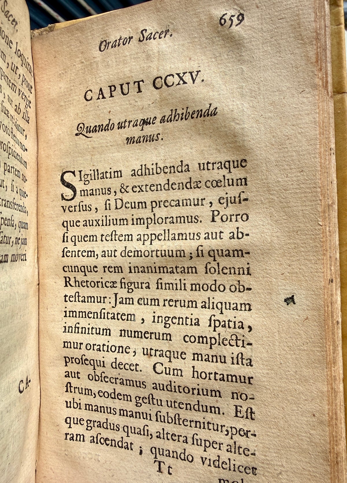 WOLZOGEN, Ludwig. Orator sacer. Utrecht, 1671. First edition.