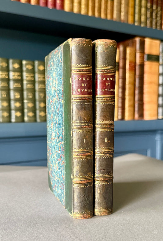 BYROM, John — Miscellaneous Poems — 1773 — First Collected Edition — Atherton Byrom / Cusack-Smith Association Copy