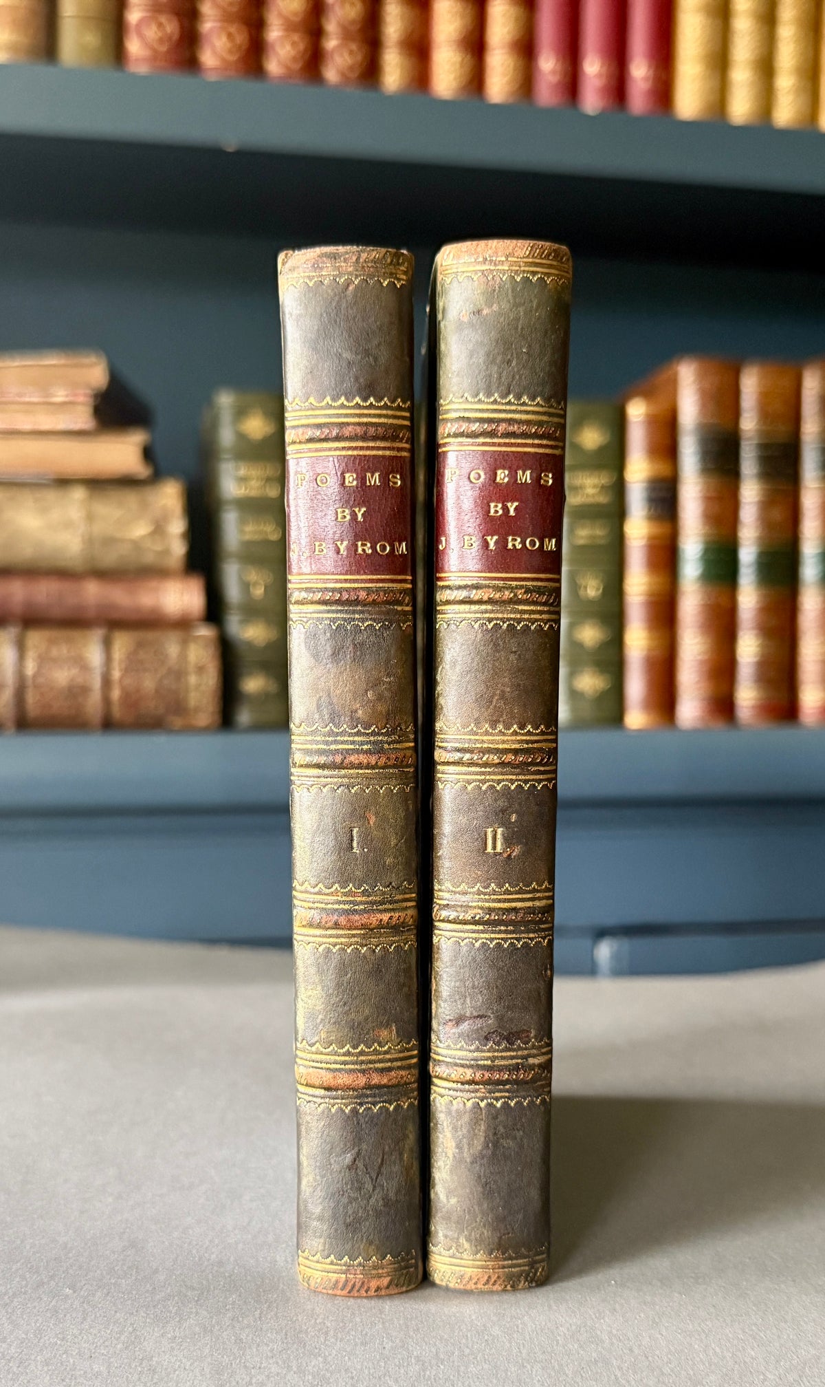 BYROM, John — Miscellaneous Poems — 1773 — First Collected Edition — Atherton Byrom / Cusack-Smith Association Copy