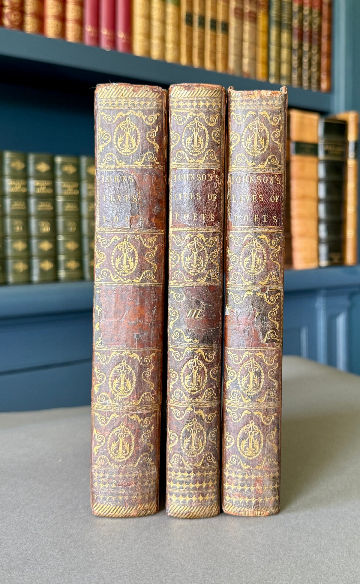 Samuel Johnson – The Lives of the English Poets – First Dublin Edition, 1779–81 – Lord Sheffield Copy
