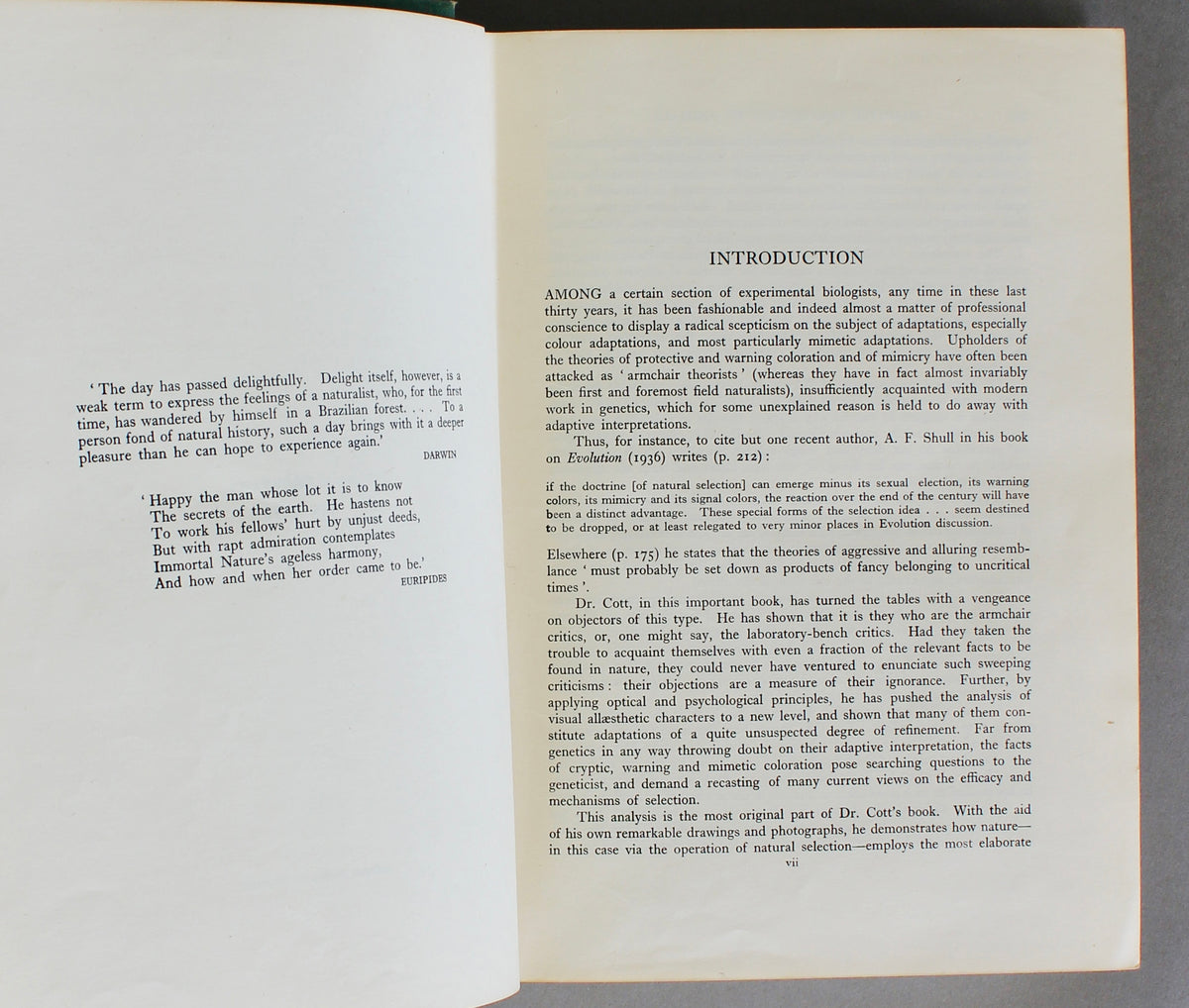Adaptive Coloration in Animals — Hugh B. Cott (1940)
