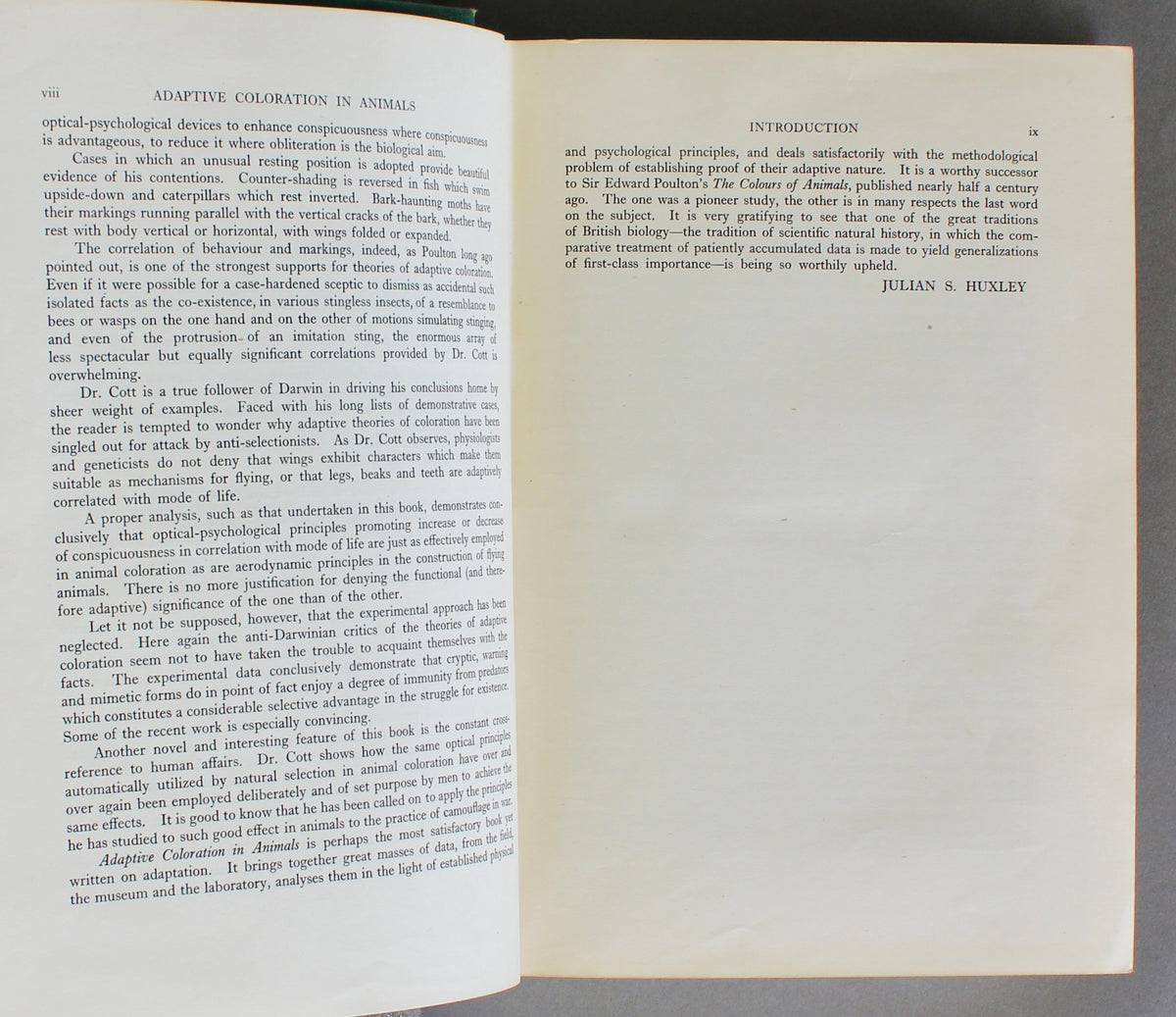 Adaptive Coloration in Animals — Hugh B. Cott (1940)