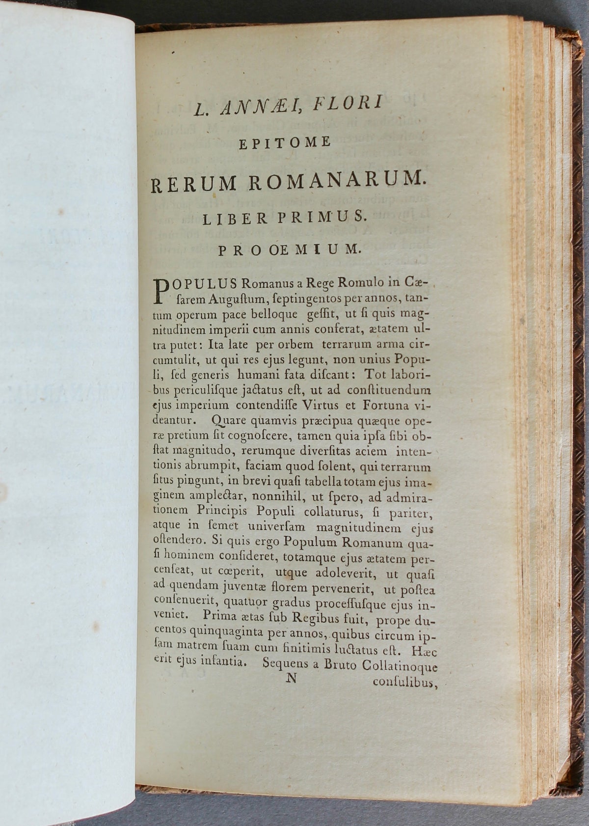 C. Crispus Sallust and L. Annaeus Florus — Baskerville, Birmingham (1774)