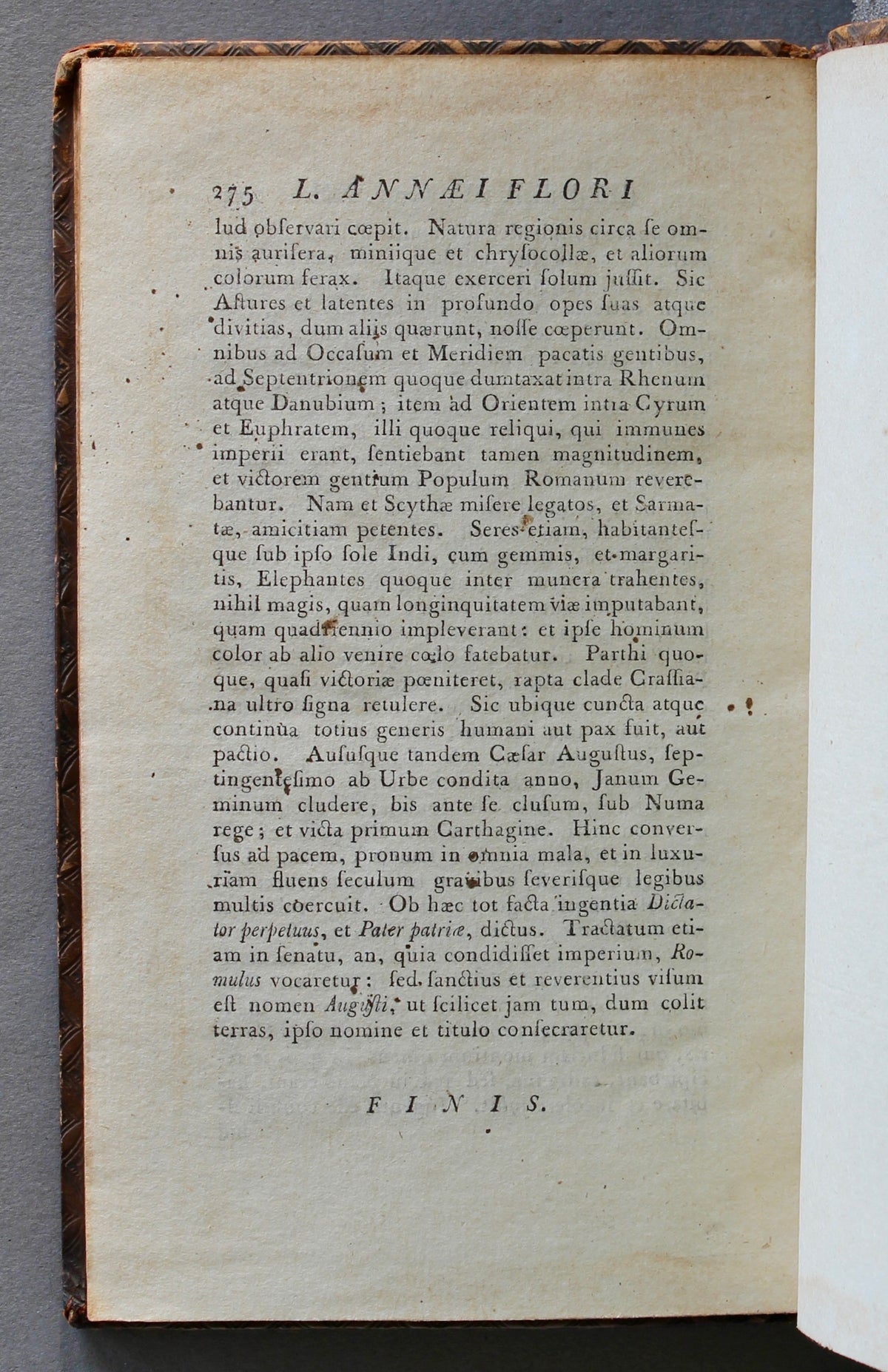 C. Crispus Sallust and L. Annaeus Florus — Baskerville, Birmingham (1774)