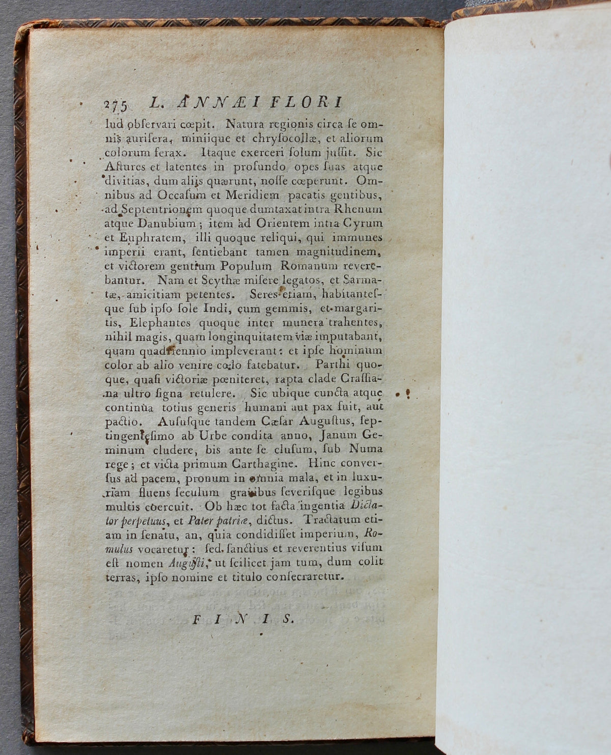 C. Crispus Sallust and L. Annaeus Florus — Baskerville, Birmingham (1774)