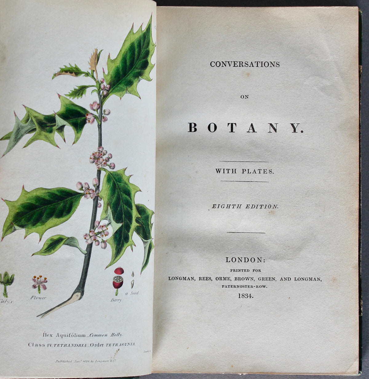 Conversations on Botany — Fitton. Eighth Edition (1834)