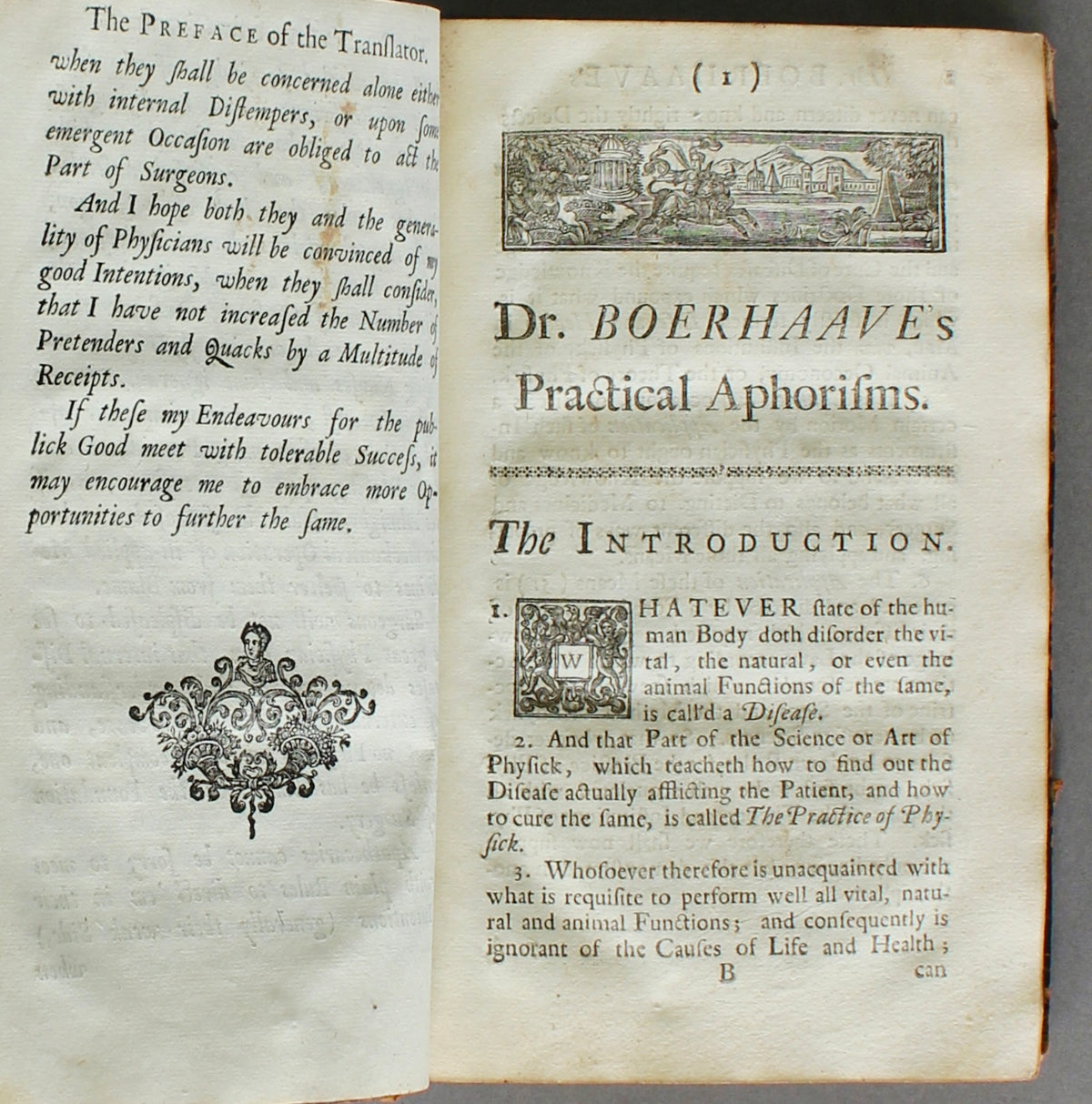 Boerhaave's Aphorisms: Concerning the Knowledge and Cure of Diseases — Second English Edition (1724)