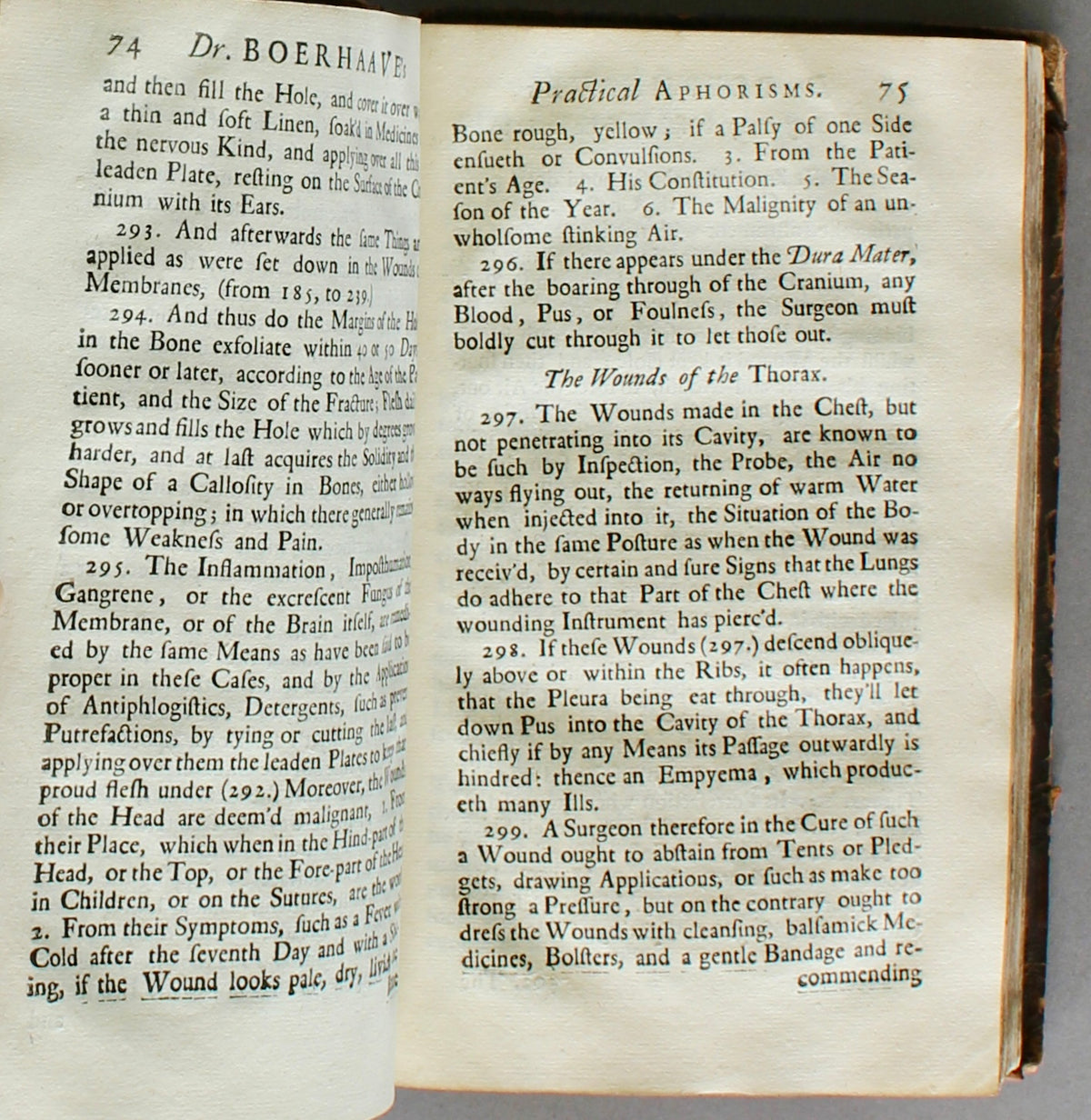 Boerhaave's Aphorisms: Concerning the Knowledge and Cure of Diseases — Second English Edition (1724)