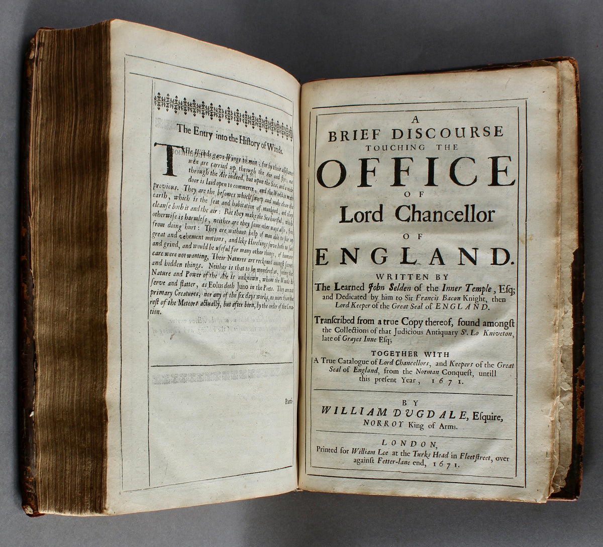 Francis Bacon — Resuscitatio, Third Edition, 1671 — Complete with Both Portraits