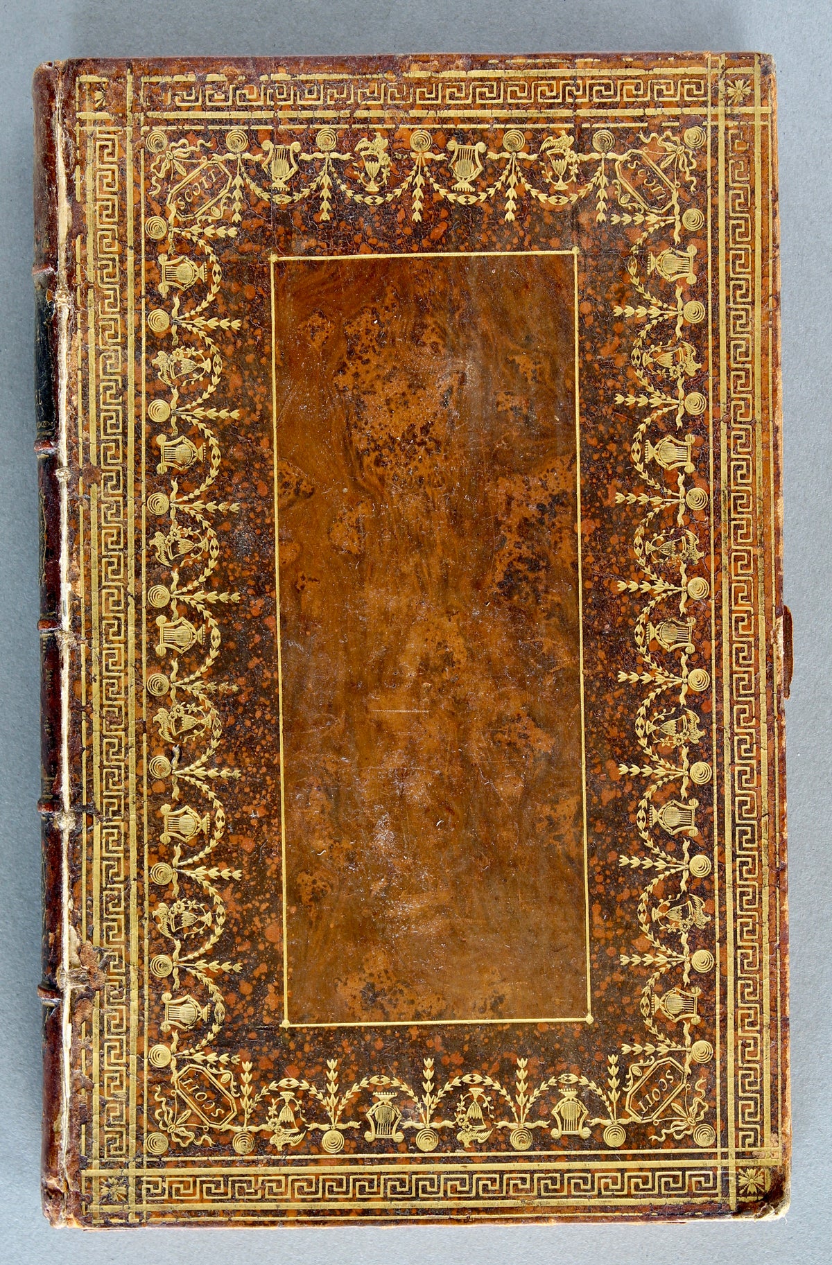Scott — The Lay of the Last Minstrel — Second Edition, 1805 — Neoclassical Gilt Calf