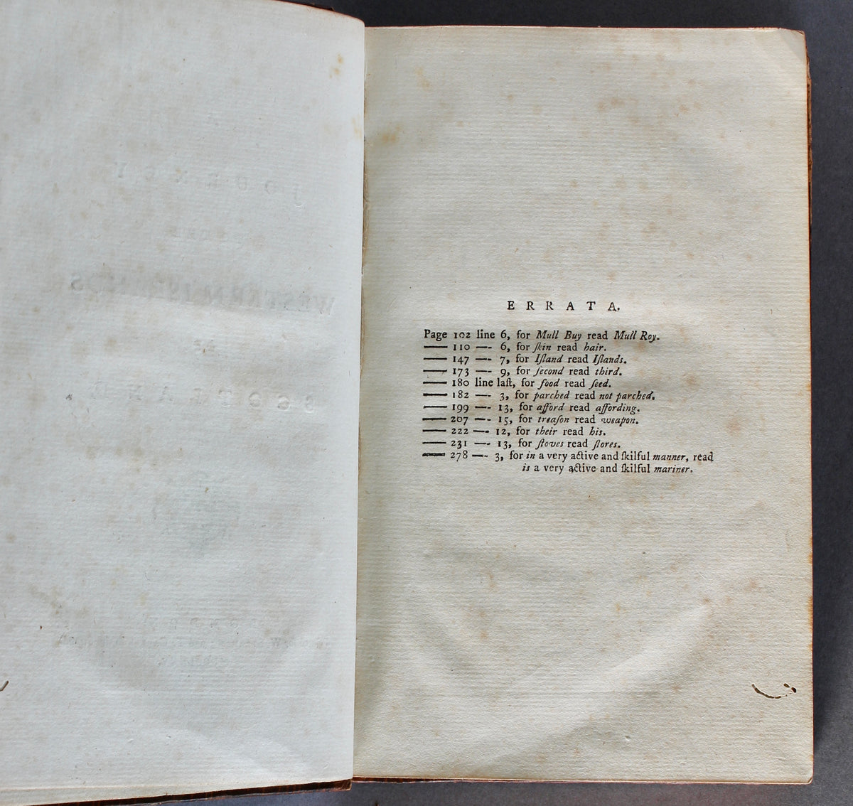 Samuel Johnson – A Journey to the Western Islands of Scotland – First Edition, 1775