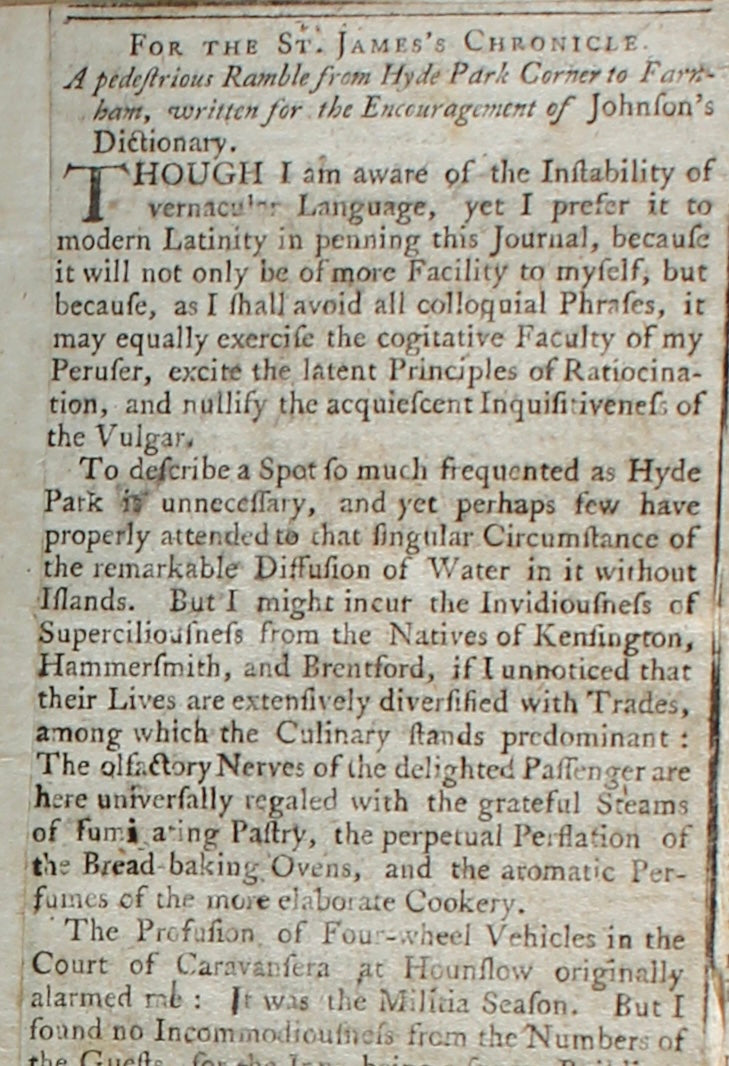 Samuel Johnson – A Journey to the Western Islands of Scotland – First Edition, 1775