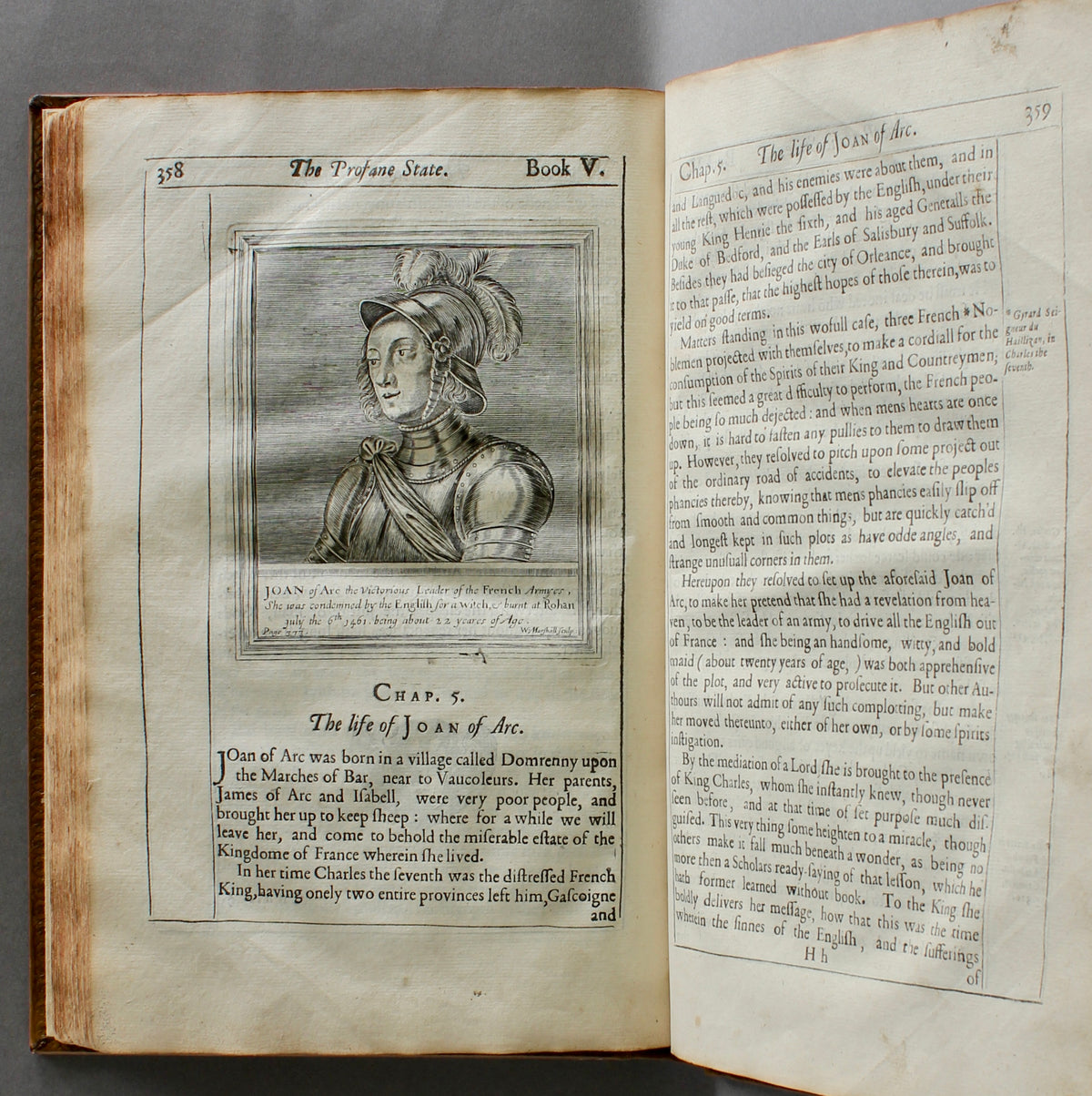 Fuller – The Holy State. The Third Edition, 1652 – With The Profane State – 20 Engraved Portraits