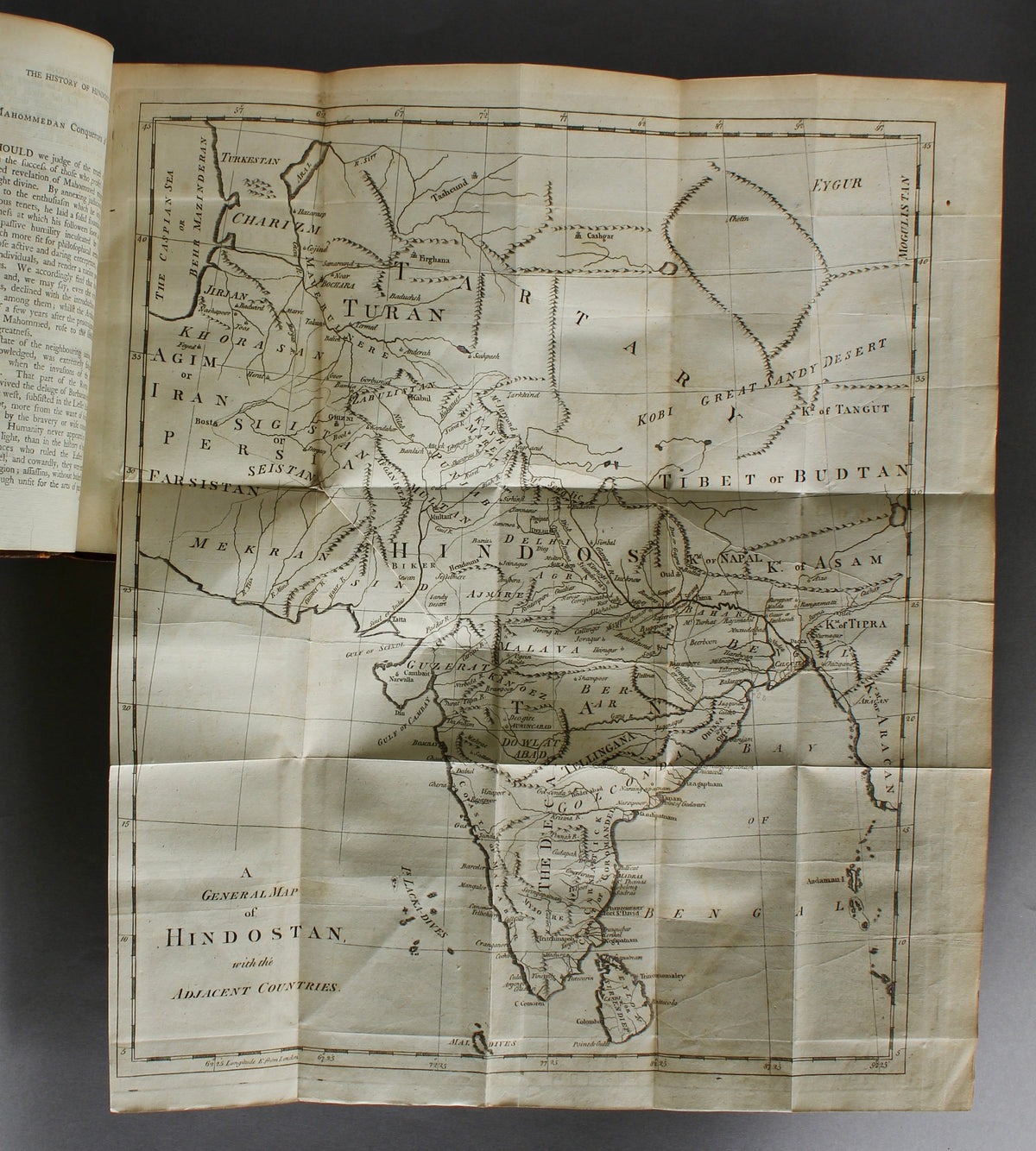 Alexander Dow – The History of Hindostan, 1792 – Ebenezer Stott of Virginia Copy