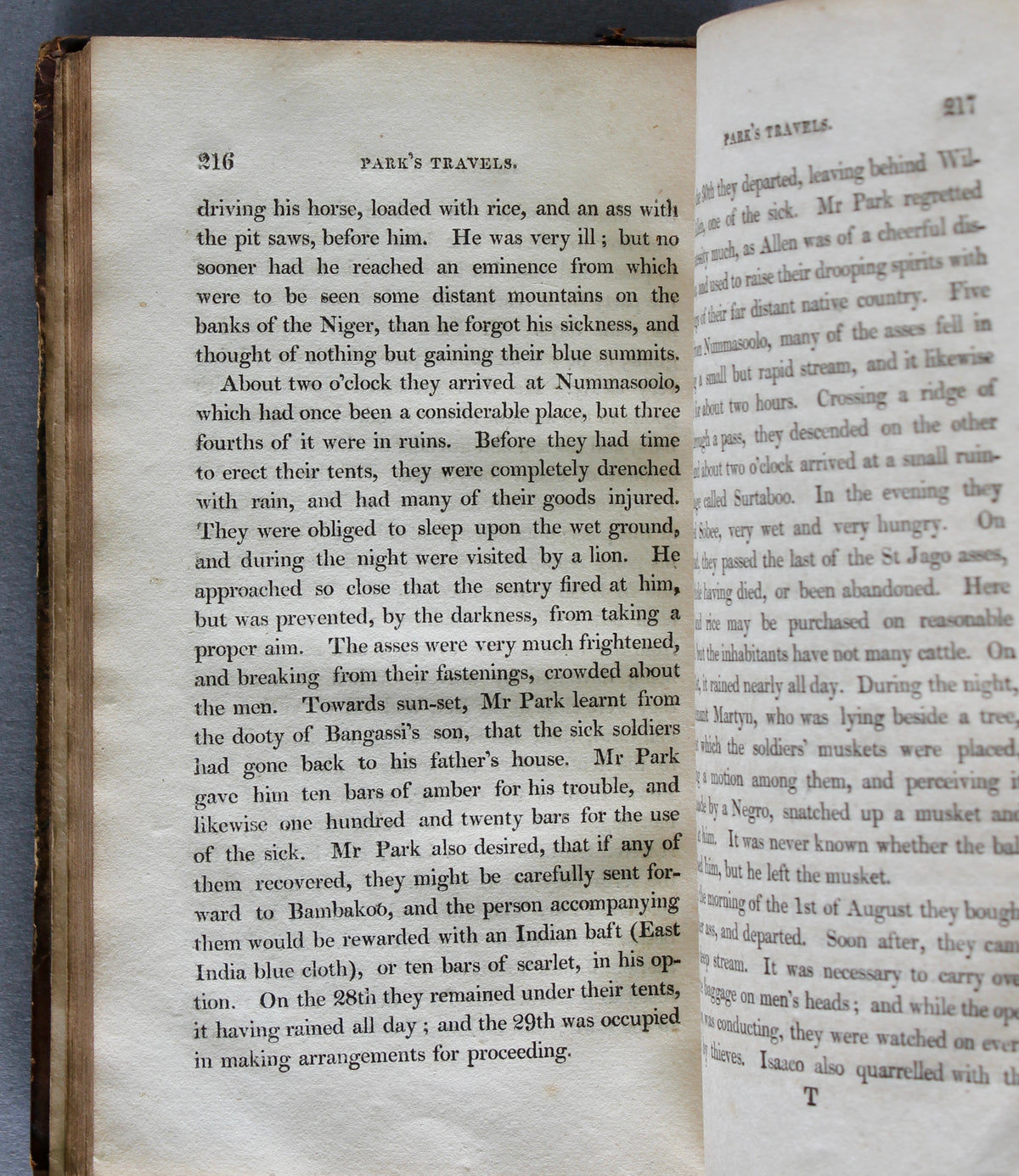Mungo Park – Travels in the Interior of Africa, 1817