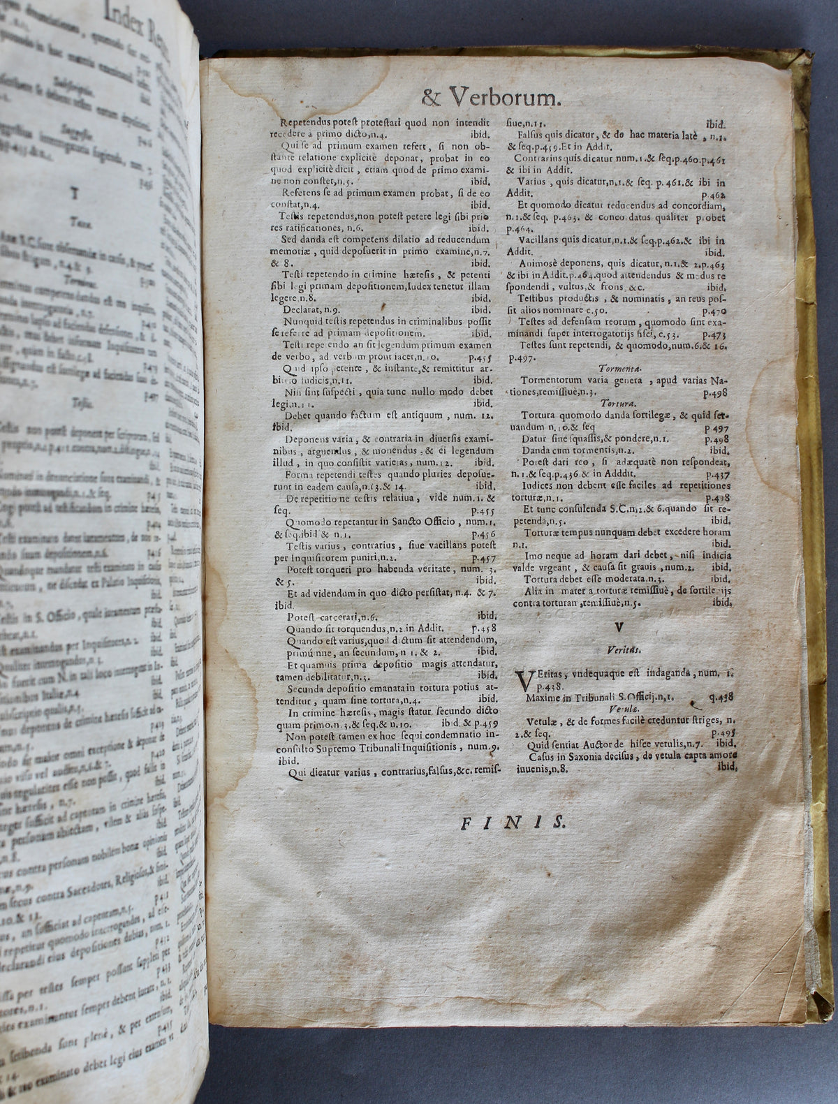 Carena – Tractatus de Officio Sanctissimae Inquisitionis, Lyon 1669 – Extensively Annotated Spanish Copy