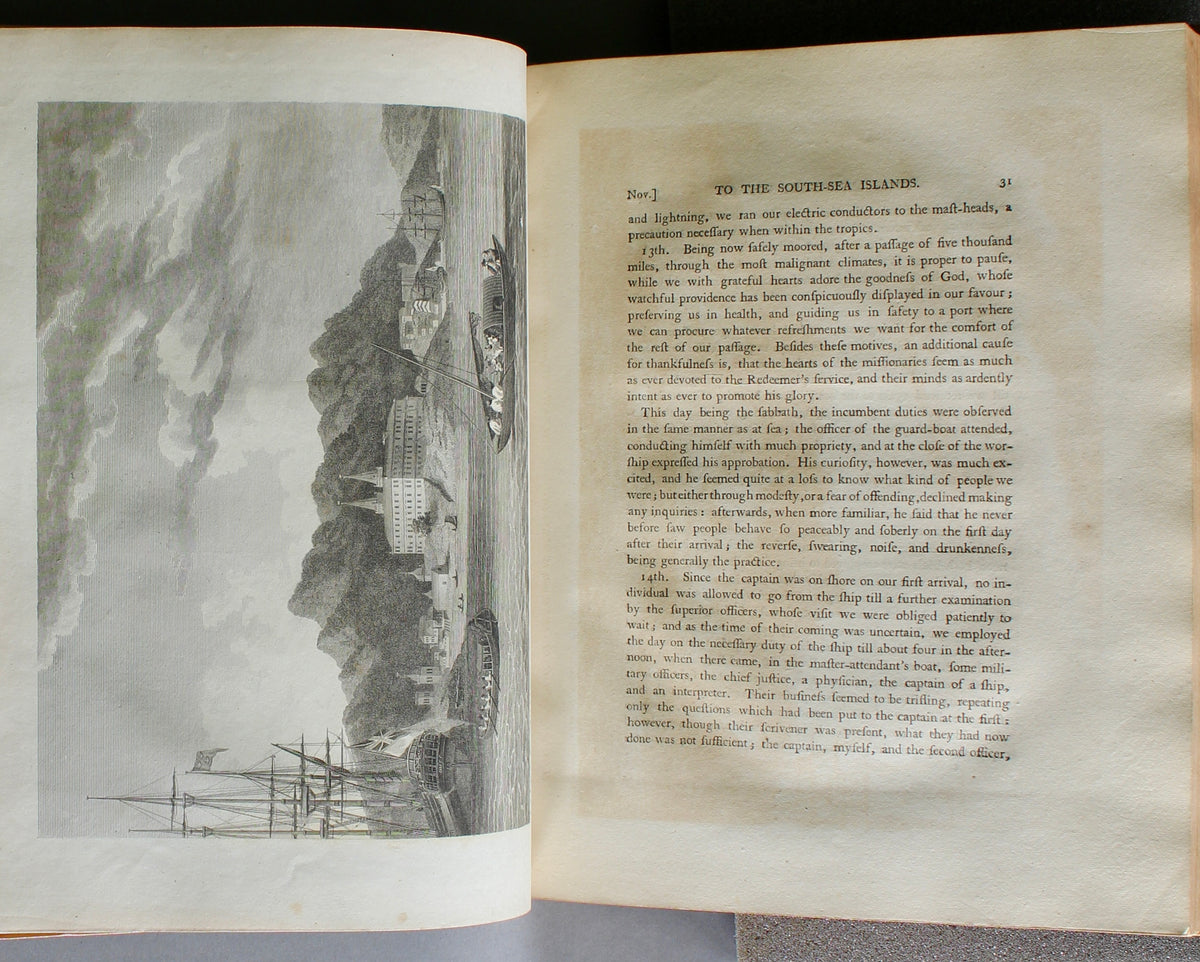 Wilson – A Missionary Voyage to the Southern Pacific Ocean, 1799 – First Edition