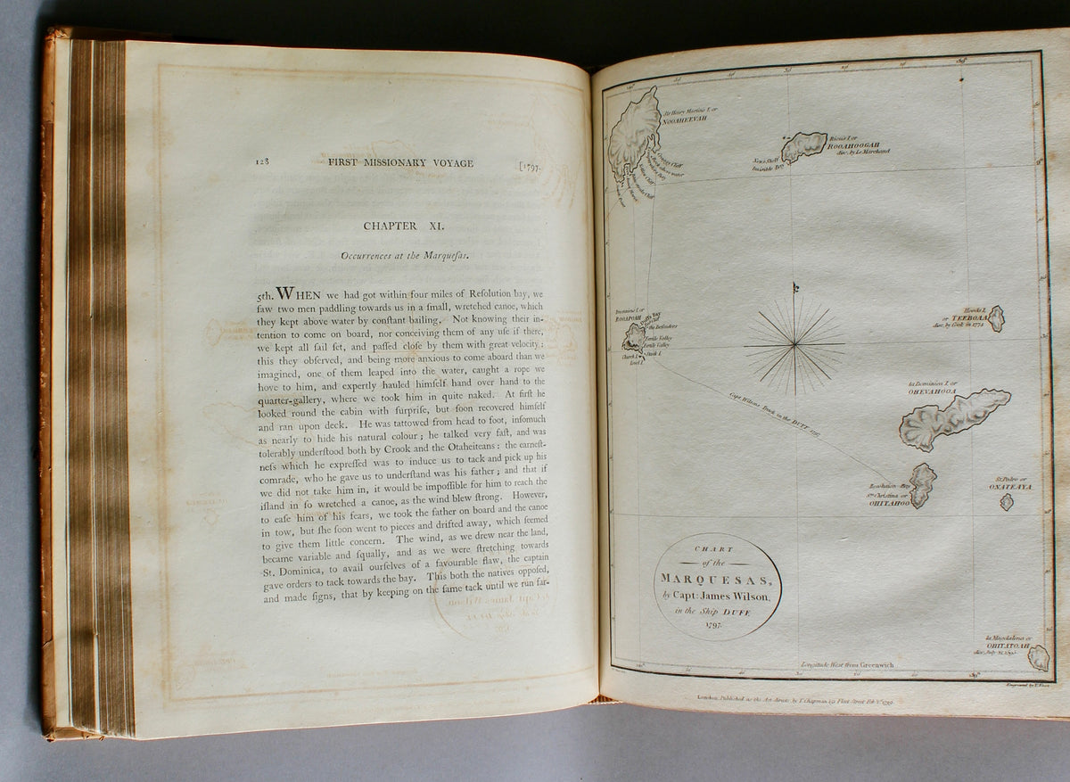 Wilson – A Missionary Voyage to the Southern Pacific Ocean, 1799 – First Edition