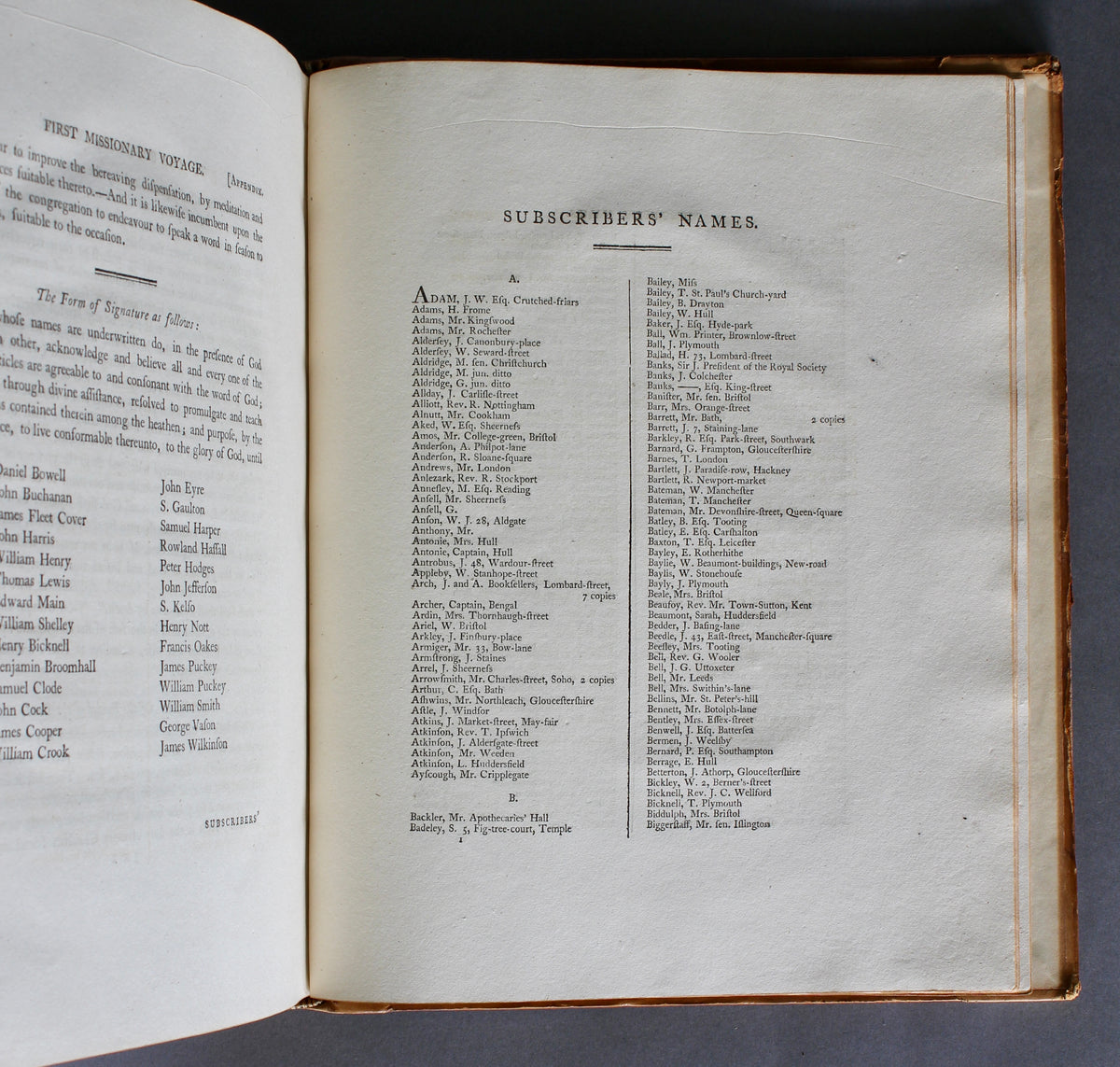 Wilson – A Missionary Voyage to the Southern Pacific Ocean, 1799 – First Edition