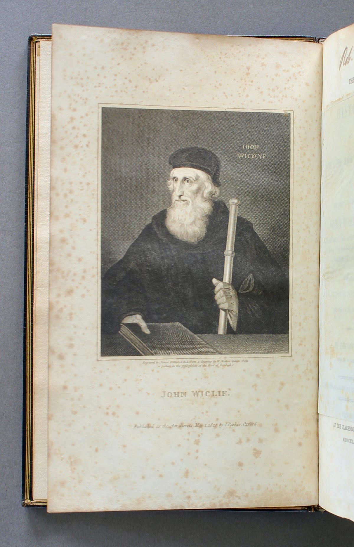 Lewis – Life and Sufferings of John Wiclif – Clarendon Press, 1820 – Rodwell Oxford Binding – J. R. Abbey Copy