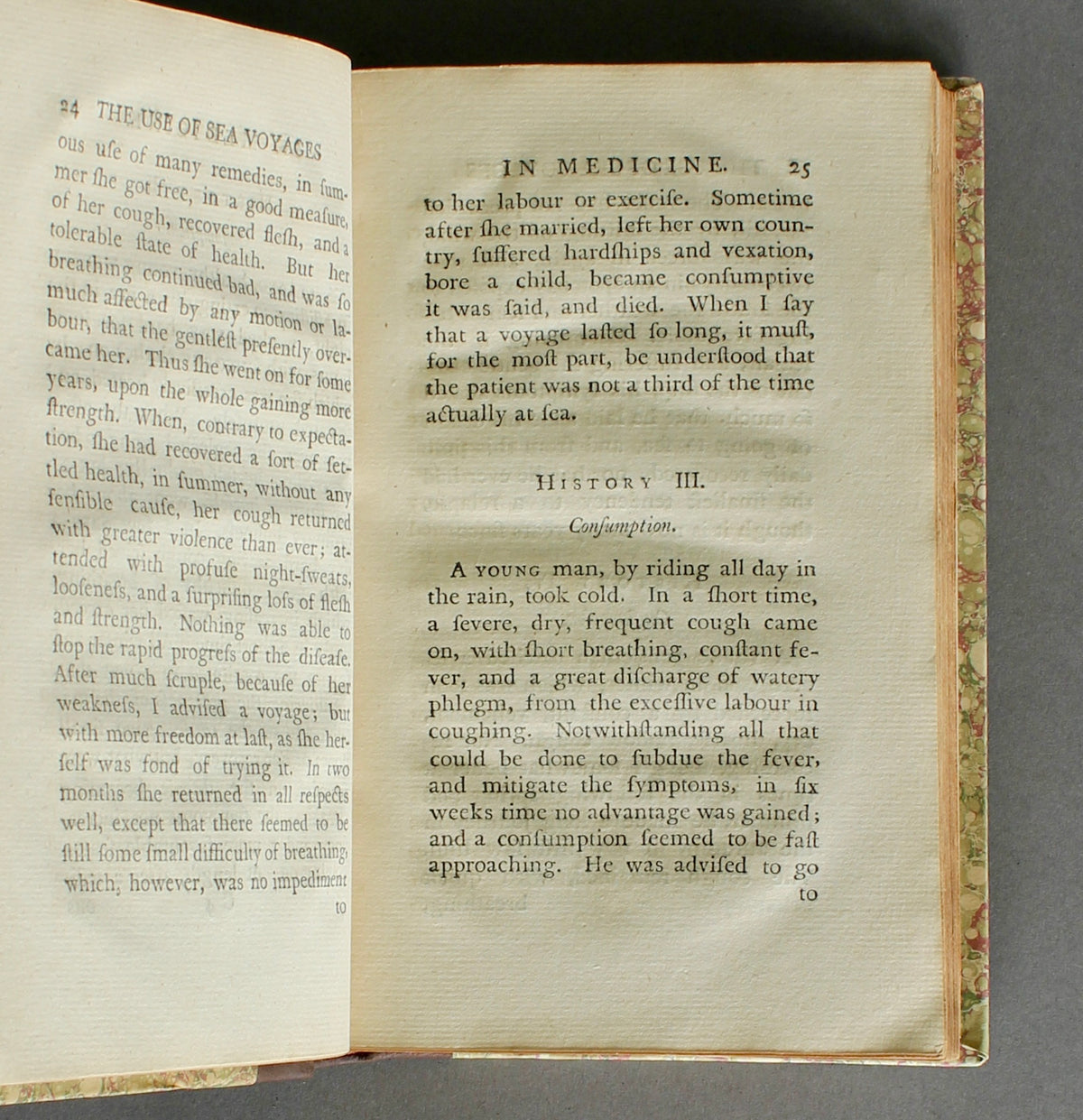 Gilchrist — The Use of Sea Voyages in Medicine — 1771 Third Edition — Tuberculosis & Climatotherapy
