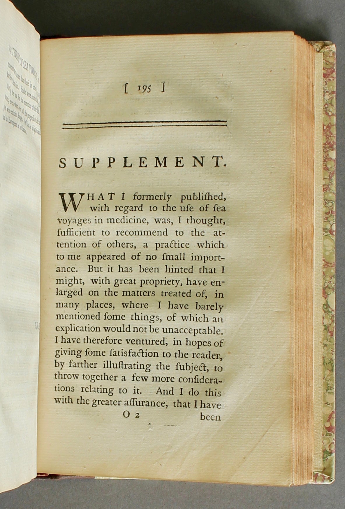 Gilchrist — The Use of Sea Voyages in Medicine — 1771 Third Edition — Tuberculosis & Climatotherapy