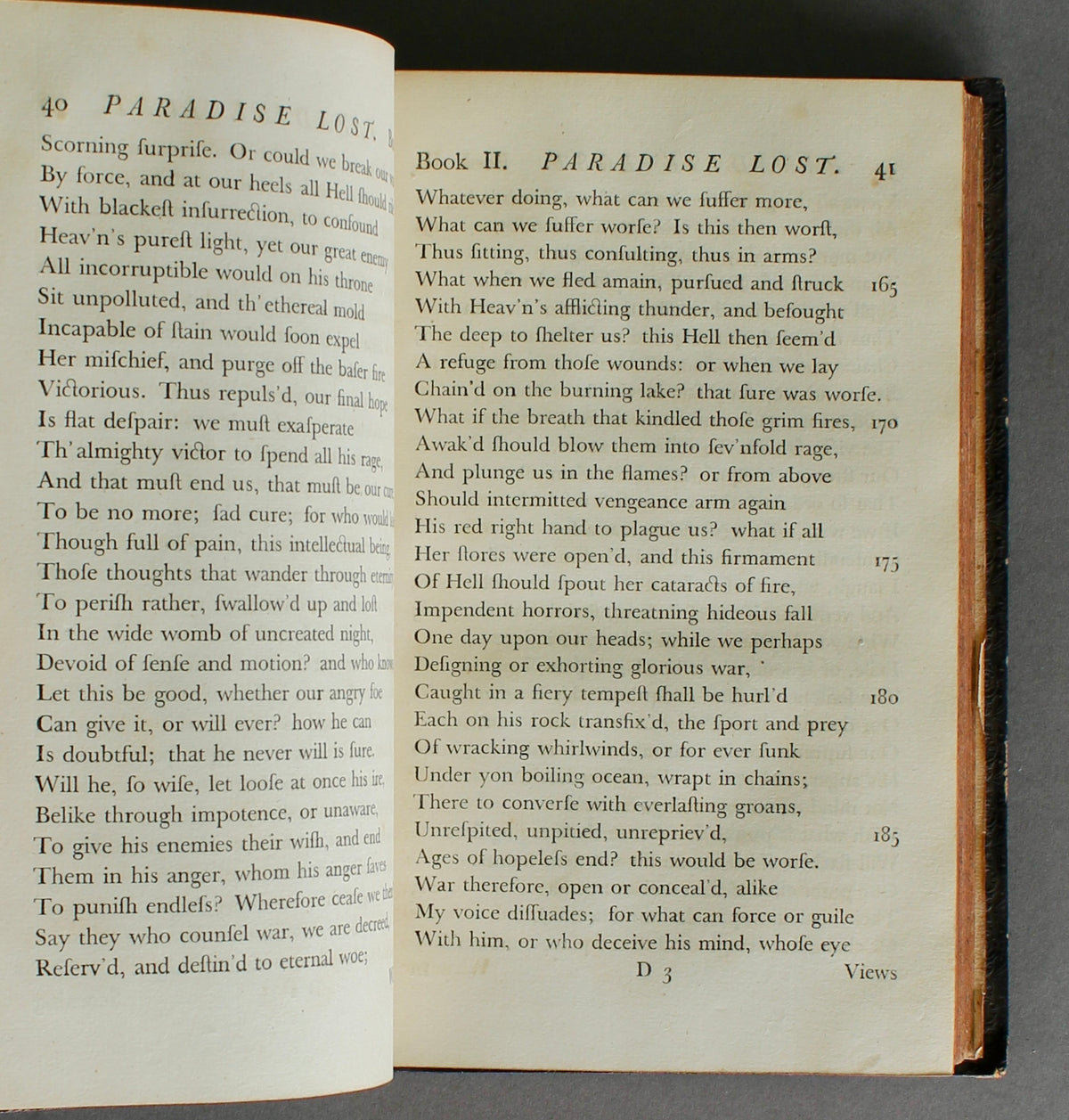 John Milton — Paradise Lost & Paradise Regain’d — John Baskerville, 1758 — First Baskerville Editions — Merchant Taylors’ Company Armorial Copy