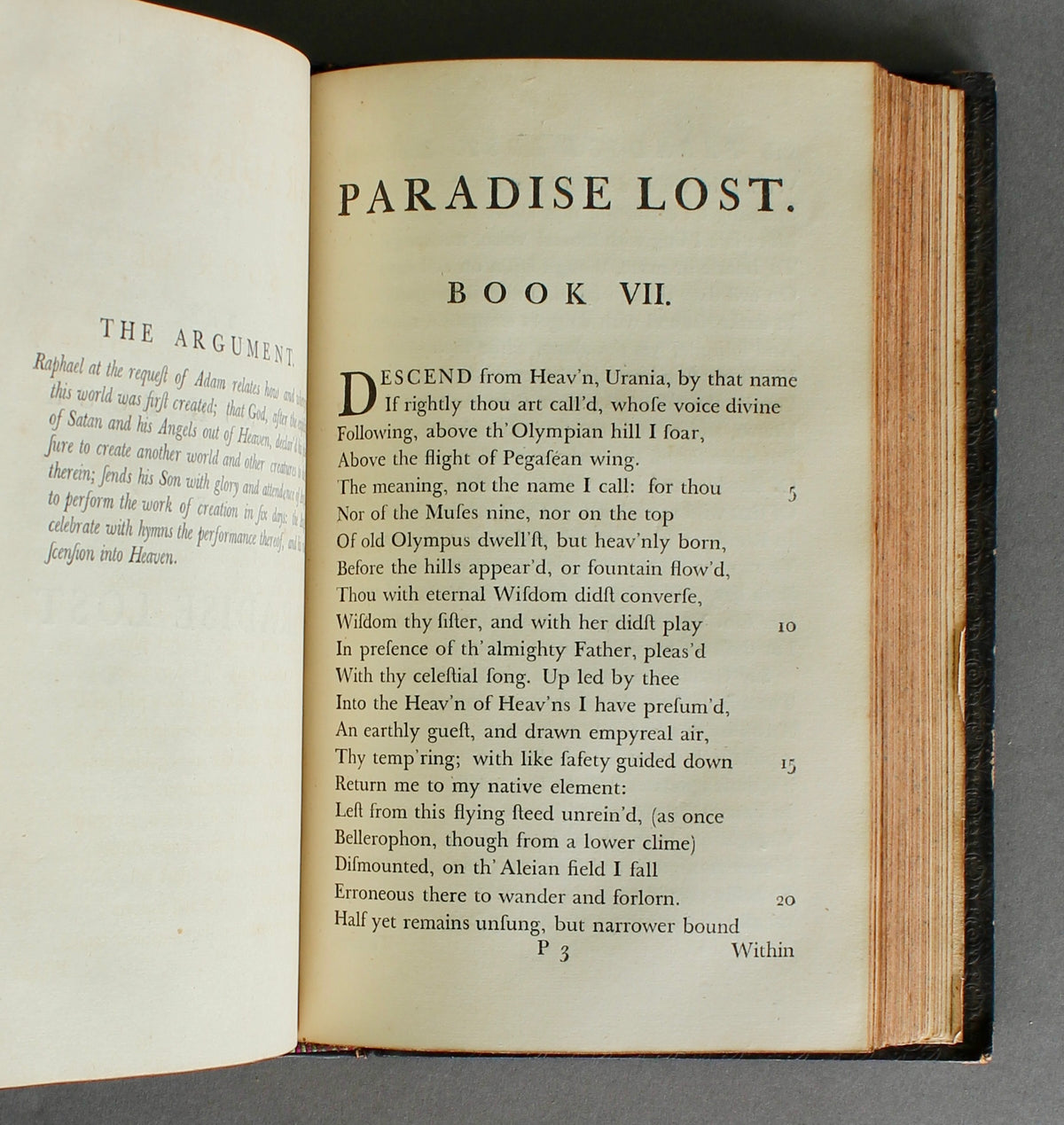 John Milton — Paradise Lost & Paradise Regain’d — John Baskerville, 1758 — First Baskerville Editions — Merchant Taylors’ Company Armorial Copy