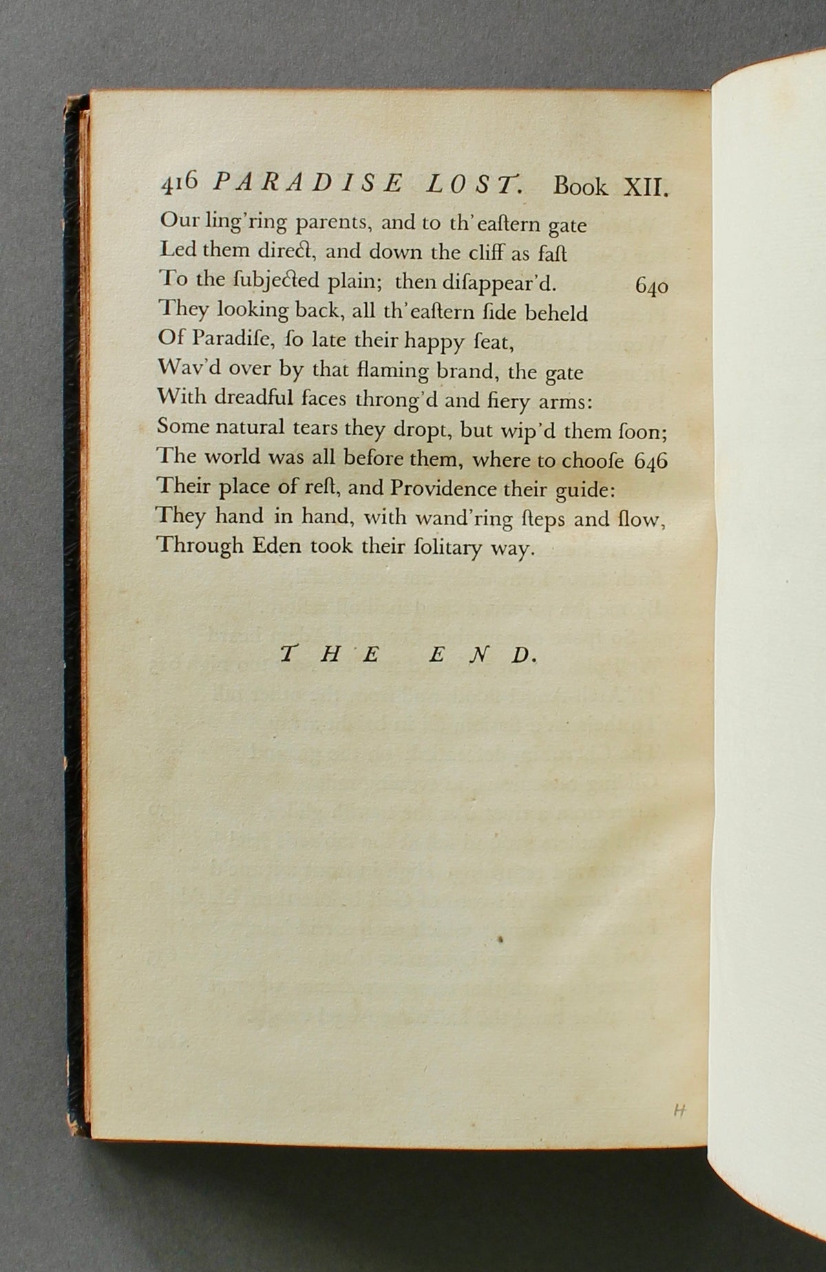 John Milton — Paradise Lost & Paradise Regain’d — John Baskerville, 1758 — First Baskerville Editions — Merchant Taylors’ Company Armorial Copy