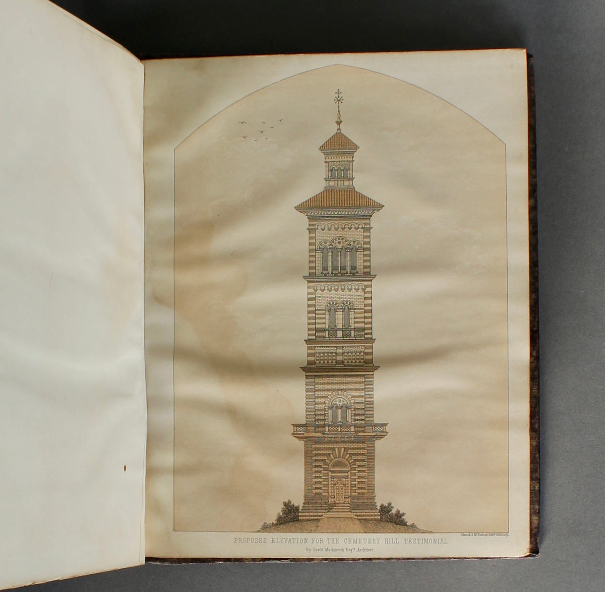 Williamson — Memorials of James Watt — 1856 First Edition — Alexander McKenzie Ross Association Copy — Campbell Bryson Montreal Binding