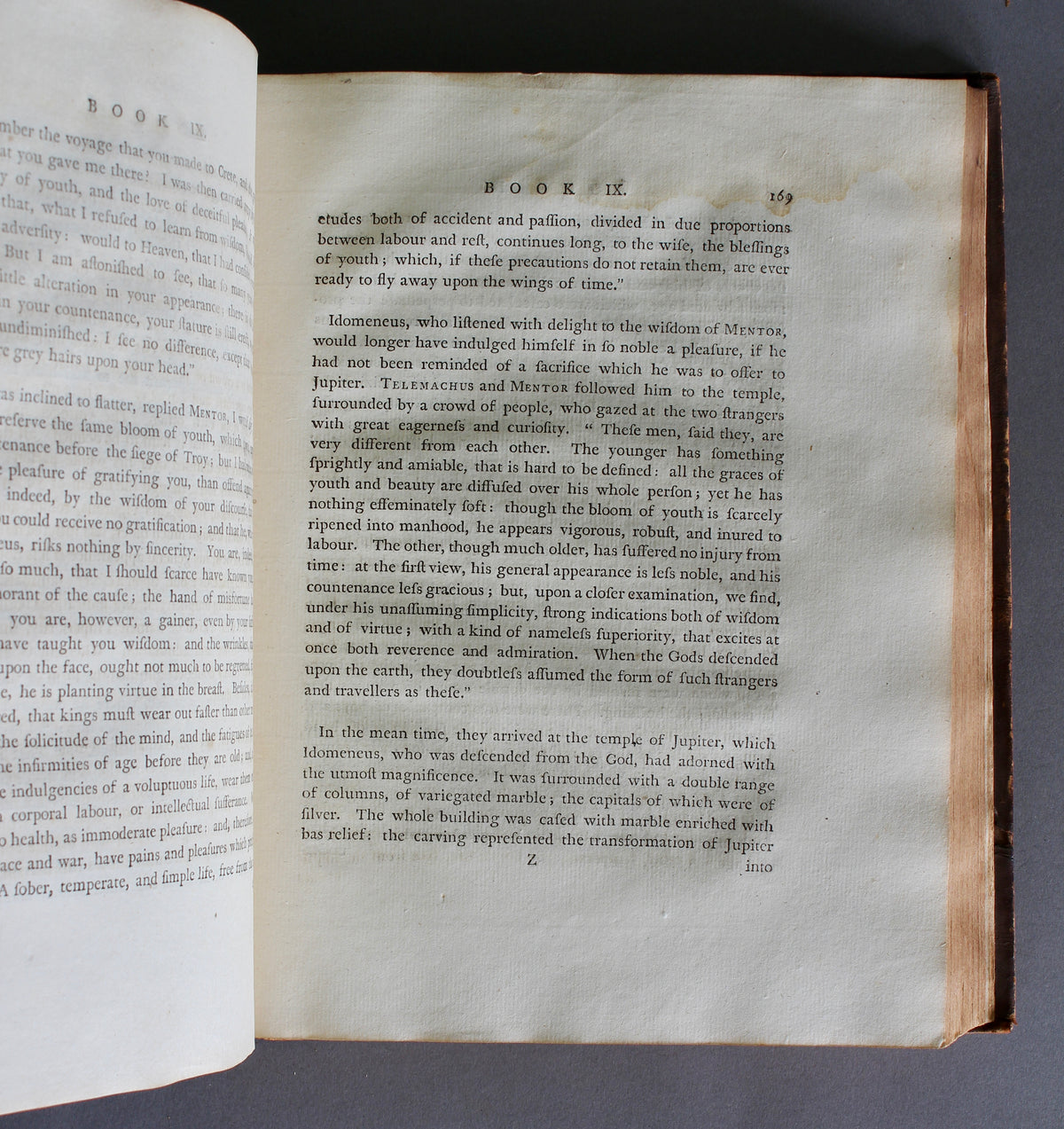 Fénelon — The Adventures of Telemachus, First Hawkesworth Translation, 1768