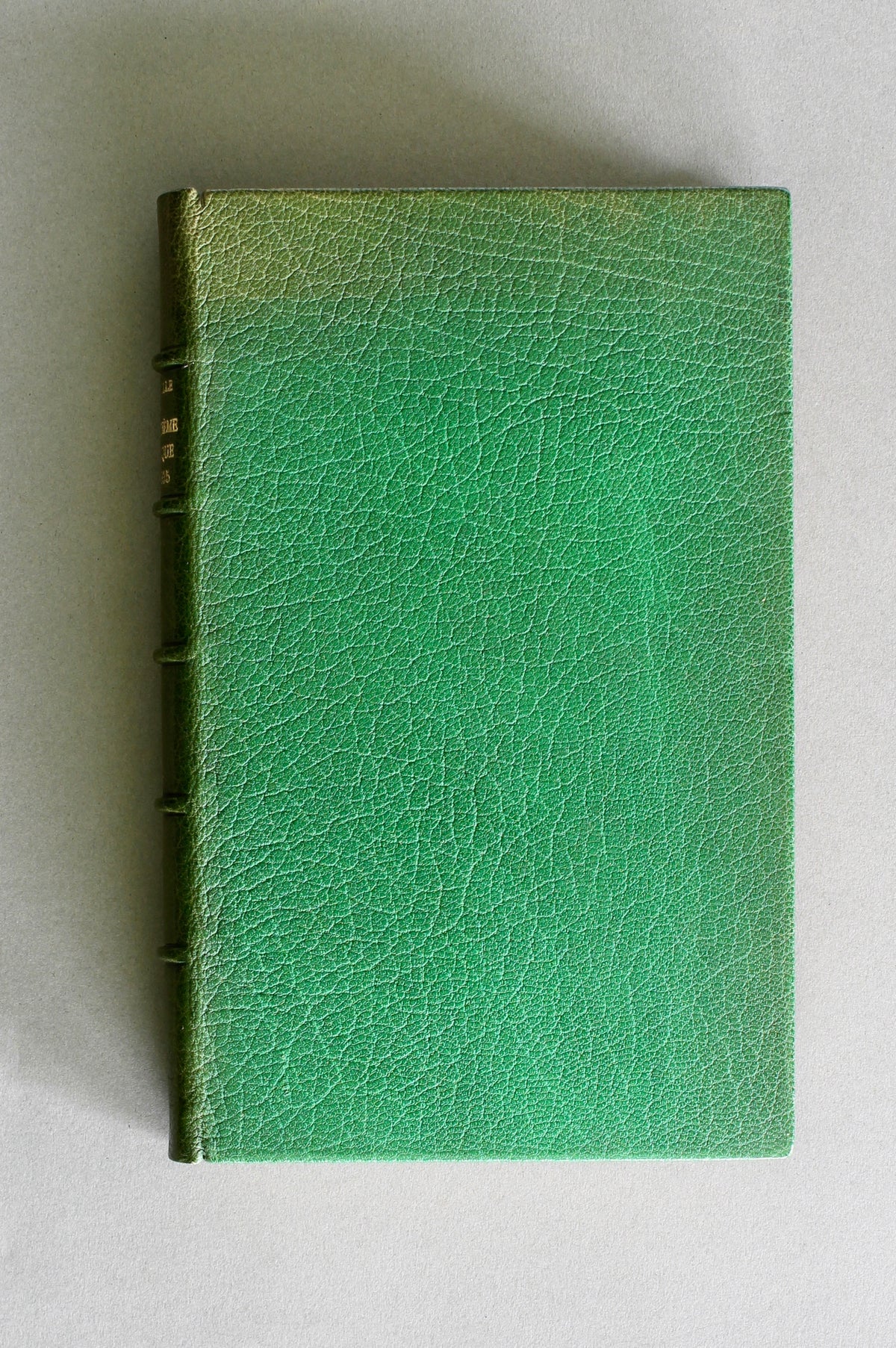 Jacques Bainville – La Troisième République 1870–1935 – 1935 First Edition, Presentation Copy to André Maurois, Fine Morocco