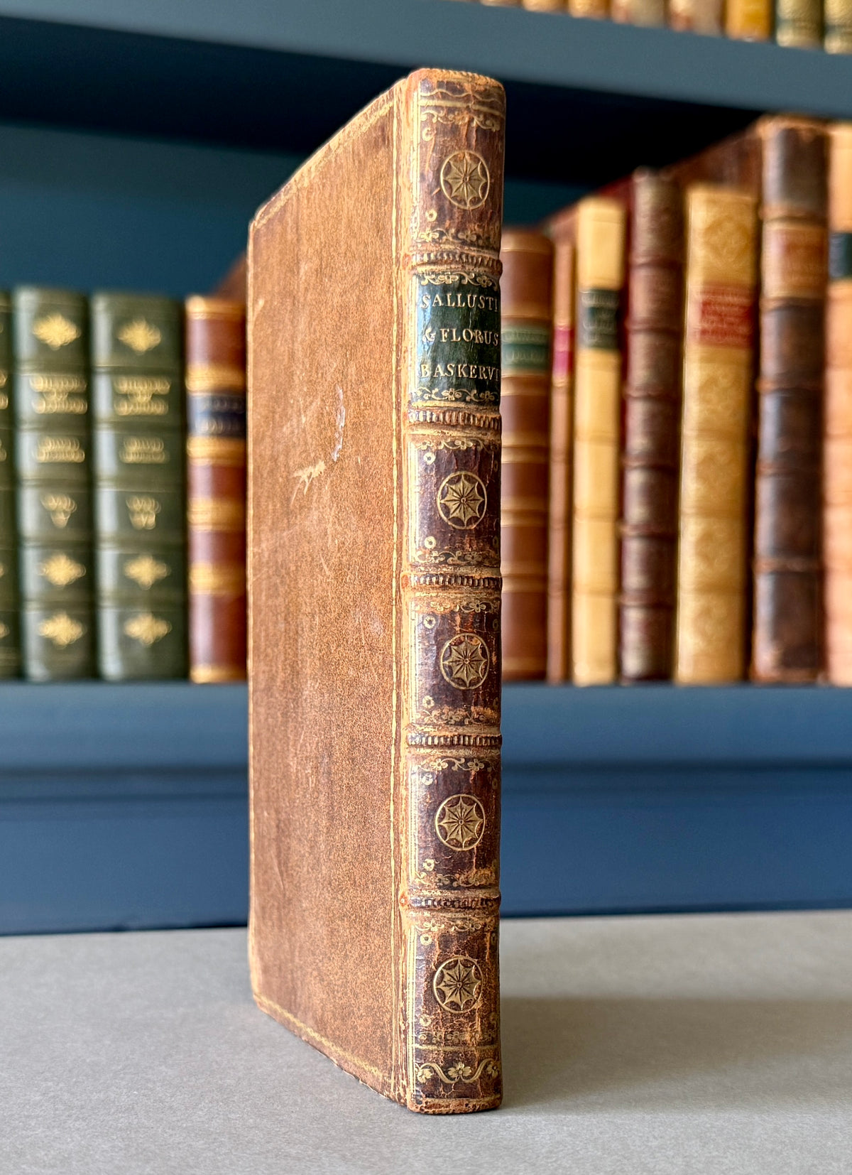 C. Crispus Sallust and L. Annaeus Florus — Baskerville, Birmingham (1774)