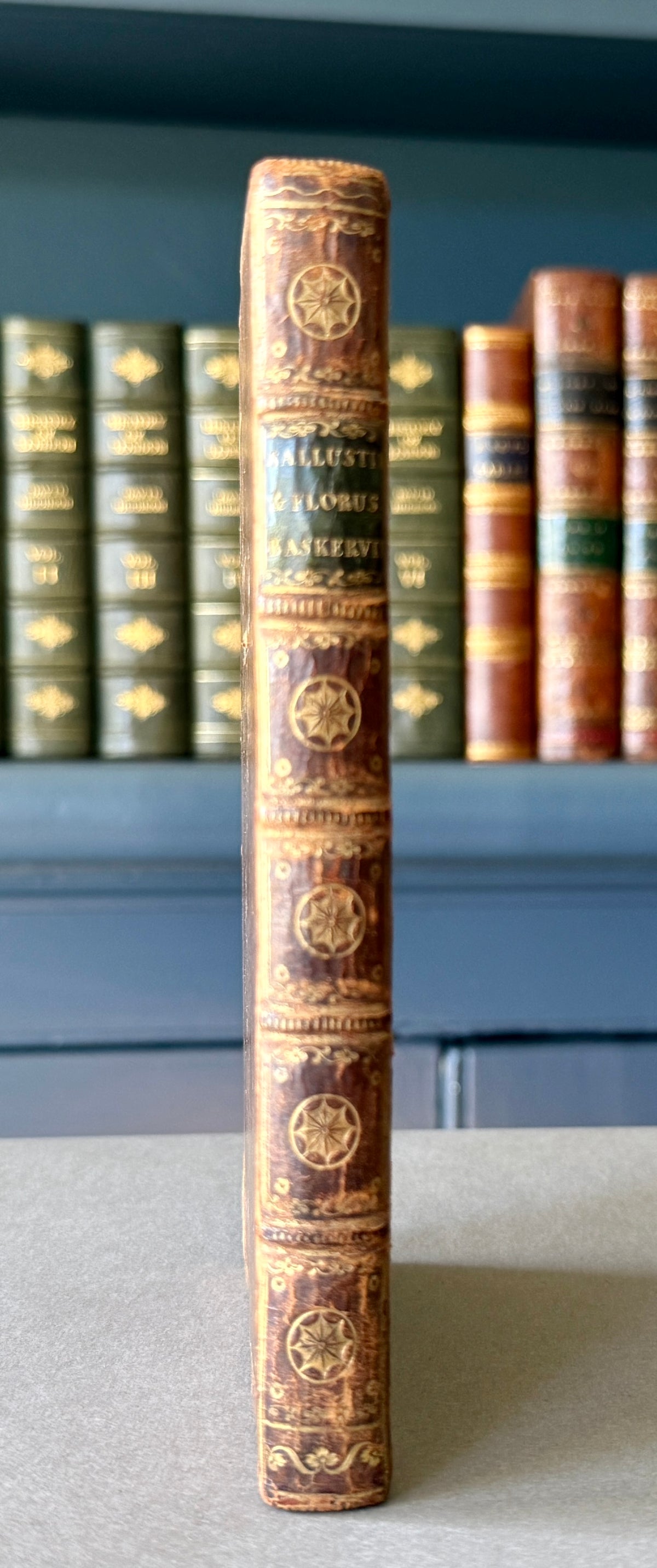 C. Crispus Sallust and L. Annaeus Florus — Baskerville, Birmingham (1774)